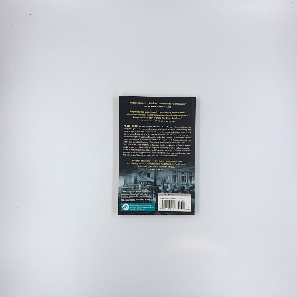 Midnight in Europe - Alan Furst (paperback)