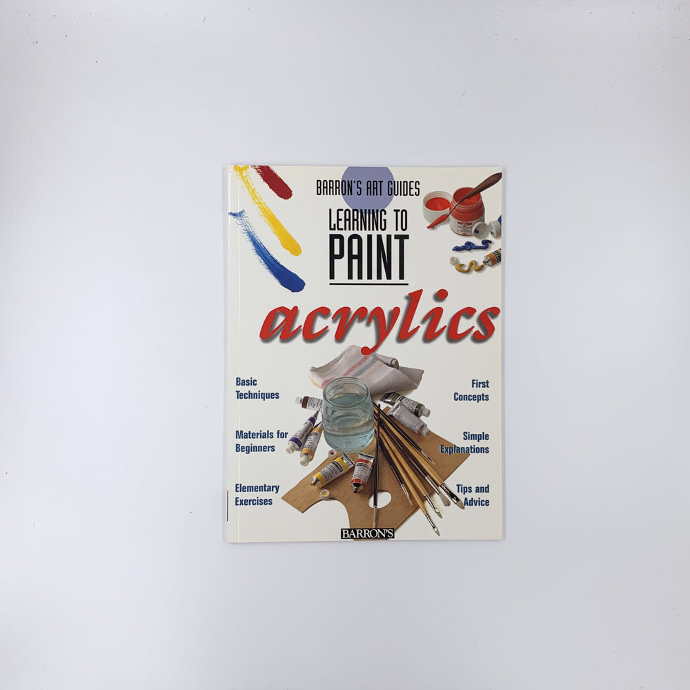 Learning to paint, Acrylics - José María Parramón