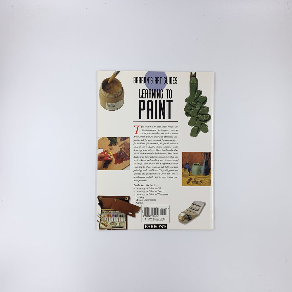 Learning to paint, Acrylics - José María Parramón