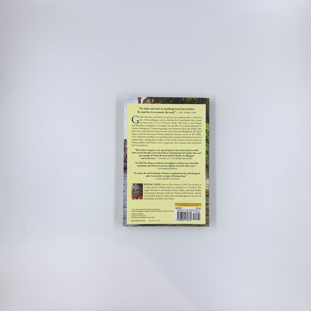 So Shall You Reap: A Commissario Guido Brunetti Mystery - Donna Leon