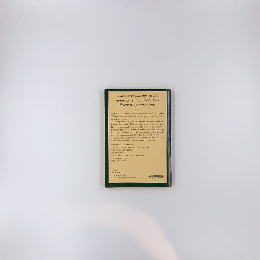 (The Chronicles of Narnia (Chronological Order) #1) The Magician's Nephew - C.S. Lewis