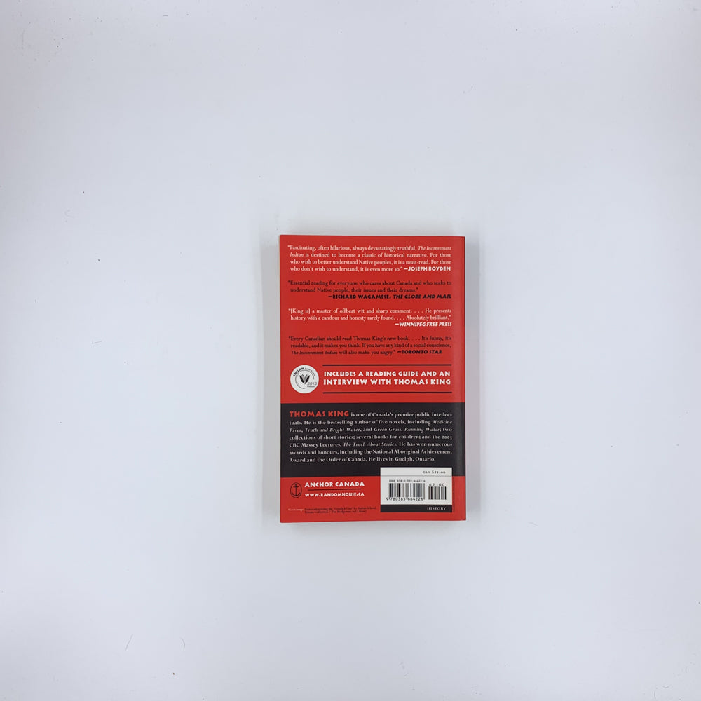 The Inconvenient Indian A Curious Account of Native People in North America - Thomas King