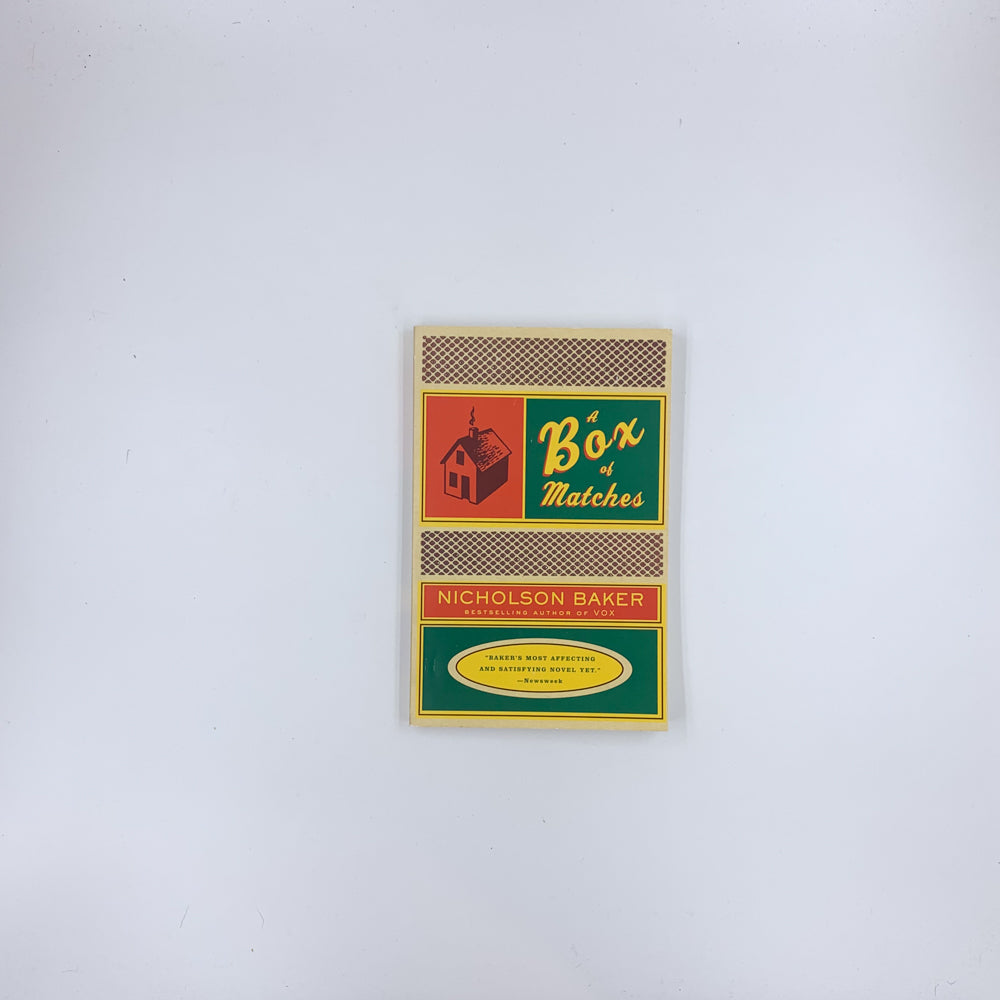 A Box of Matches - Nicholson Baker