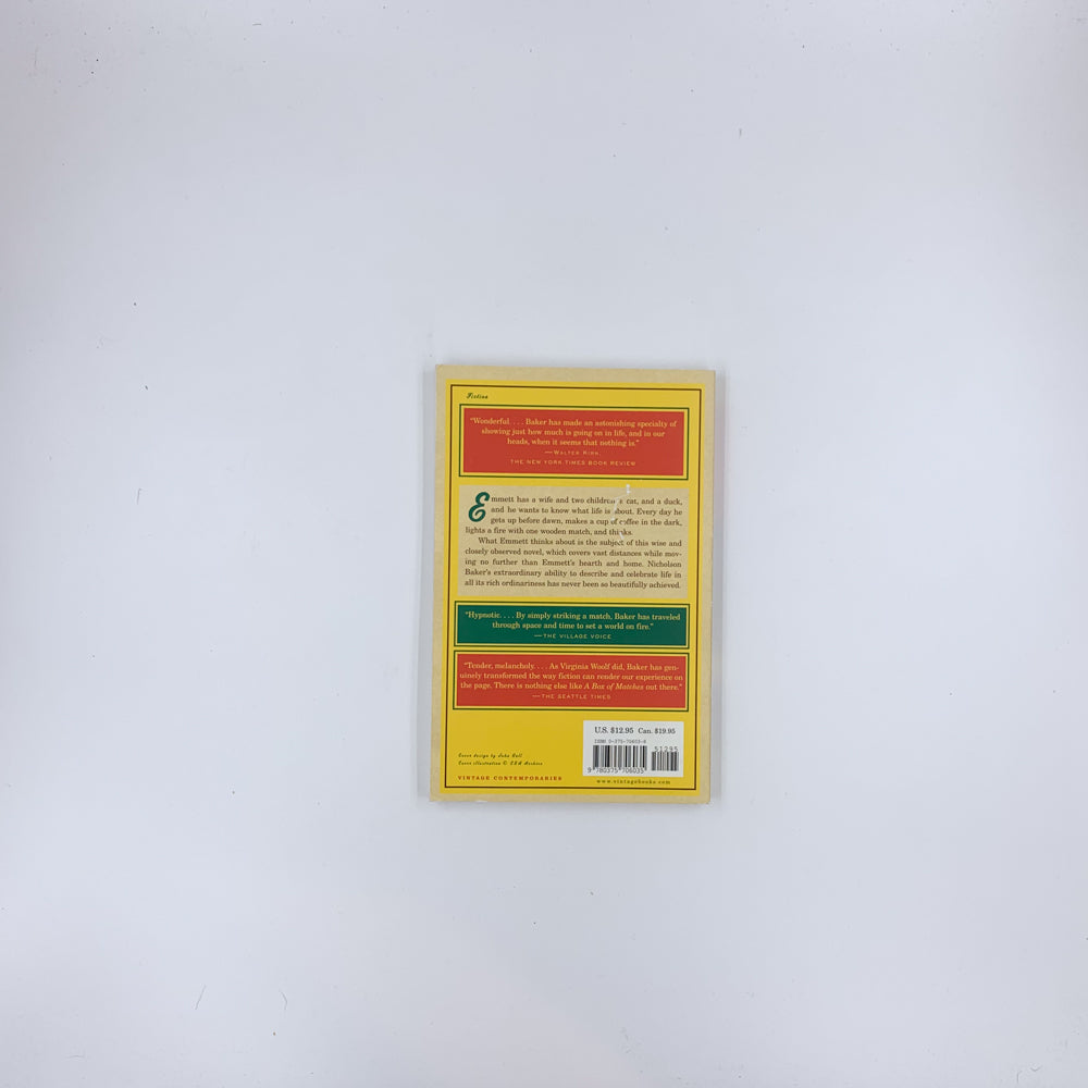 A Box of Matches - Nicholson Baker