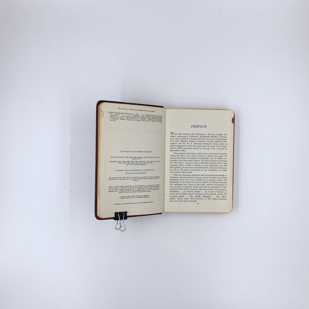 Dictionnaire médical de poche de Dorland (20e édition)