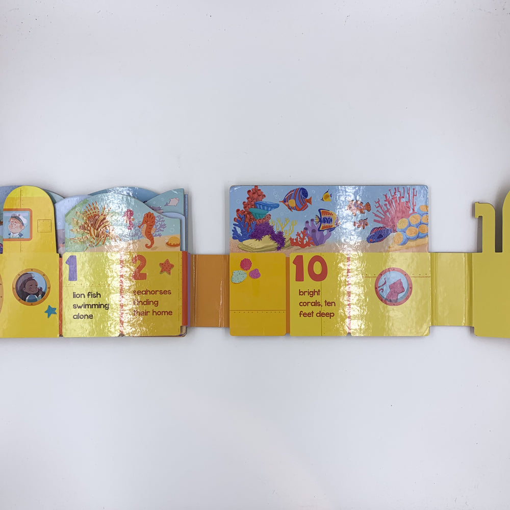 Ocean Train: An Activity Board Book - Christopher Robbins & Susanna Covelli