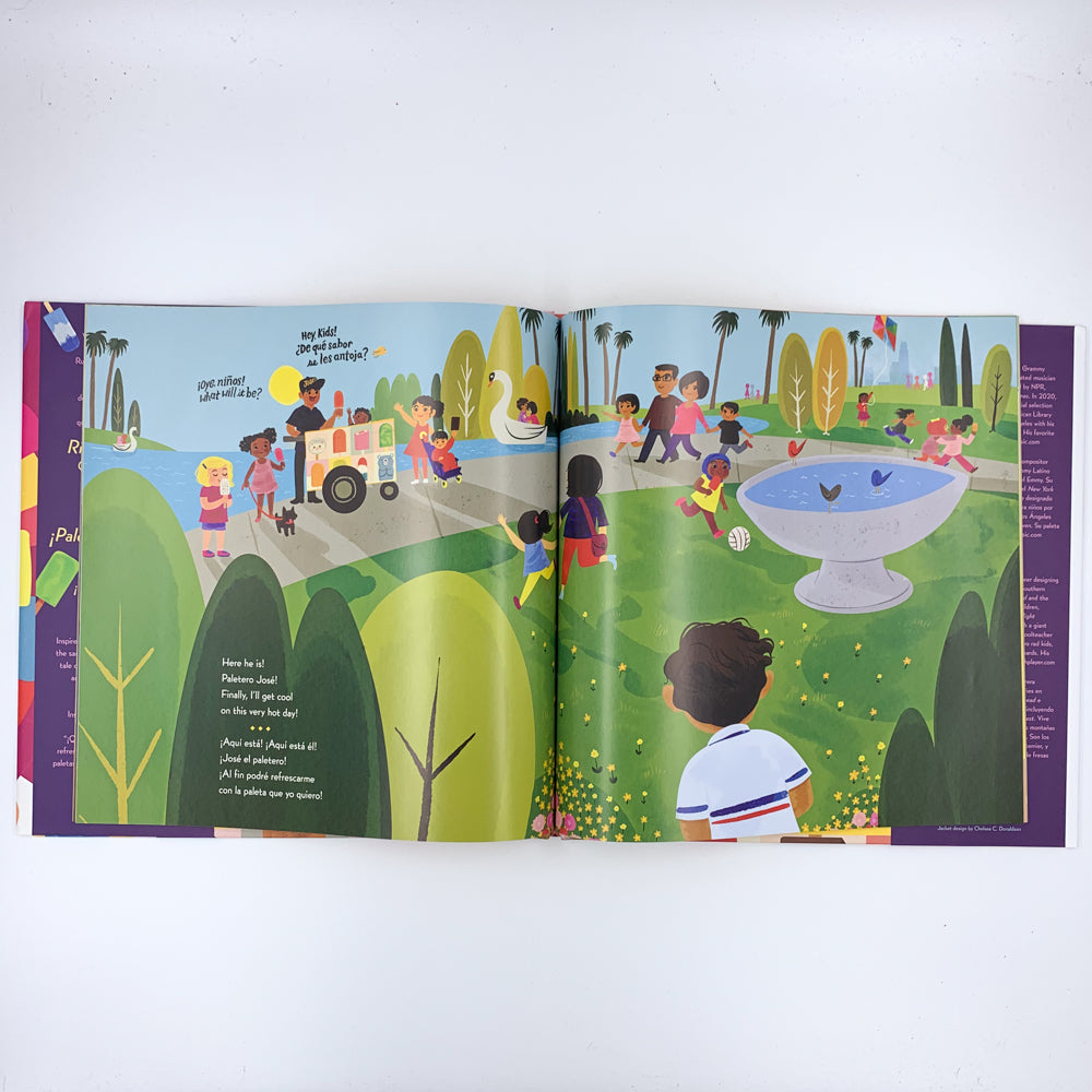 Paletero Man/¡Que Paletero tan Cool! (Bilingual English-Spanish) - Lucky Diaz & Micah Player