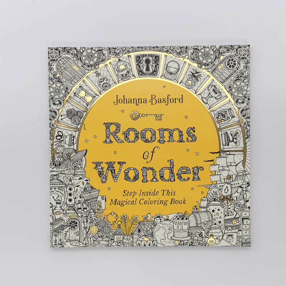 Rooms of Wonder: Step Inside This Magical Coloring Book - Johanna Basford