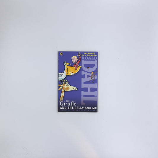 The Giraffe and the Pelly and Me - Roald Dahl (blue edition)