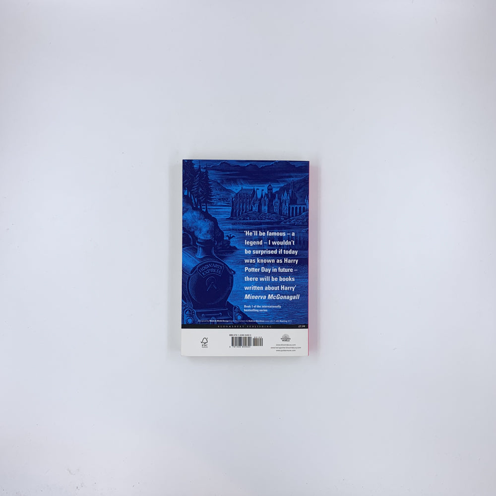 (Harry Potter #1) Harry Potter and the Philosopher's Stone - J.K. Rowling (A. Davidson cover)