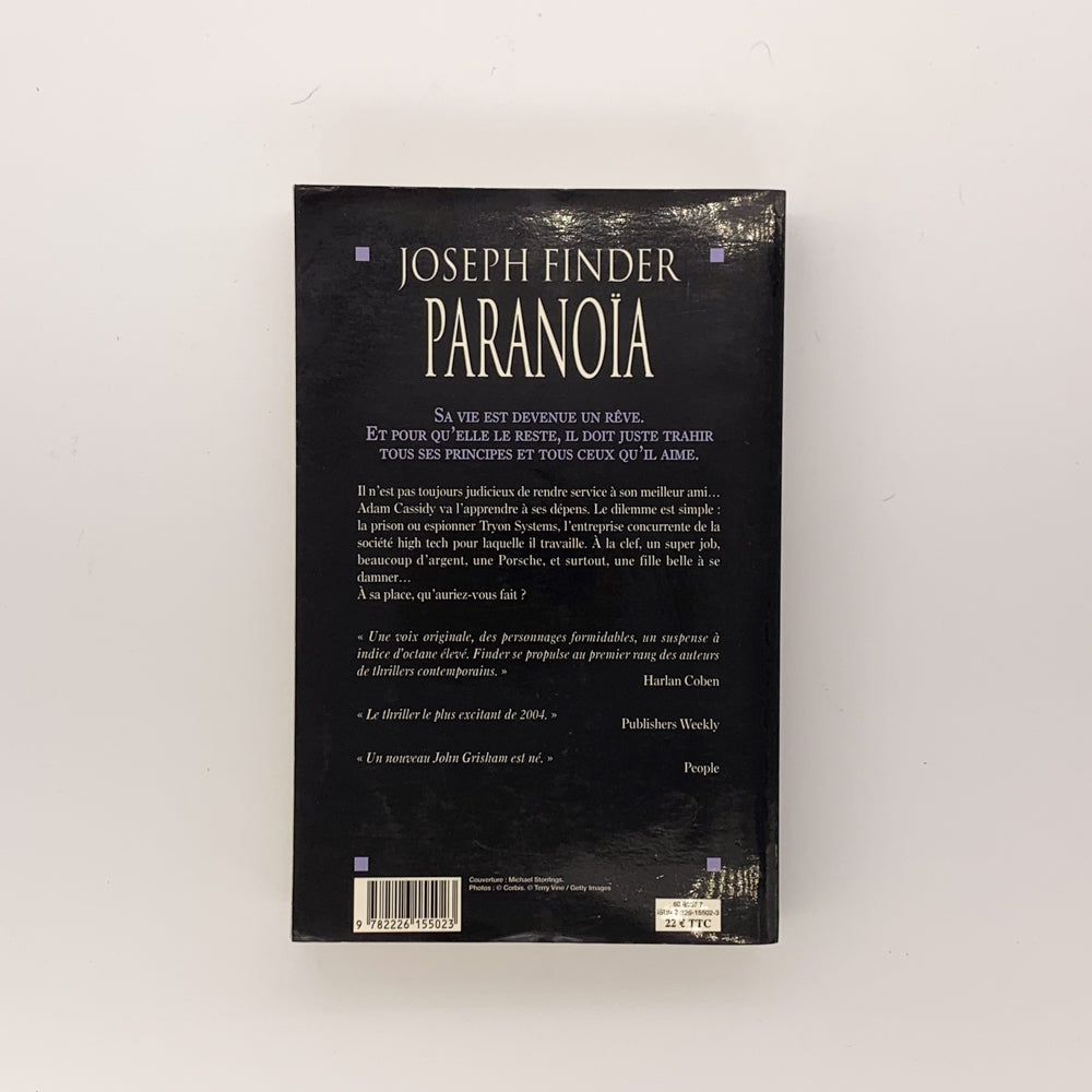 Paranoïa - Joseph Finder