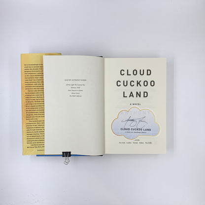 Cloud Cuckoo Land - Anthony Doerr (SIGNED)