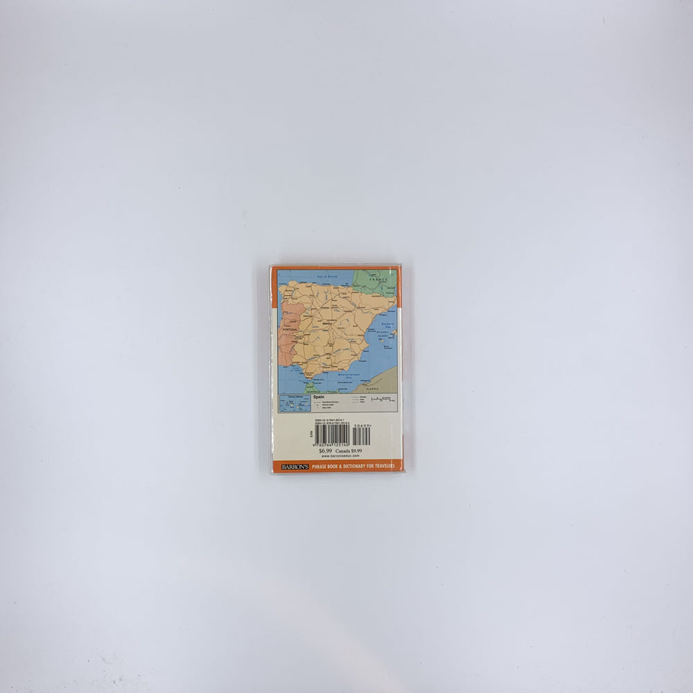 Spanish at a Glance: Phrase Book & Dictionary for Travelers (At a Glance Series) - Heywood Wald