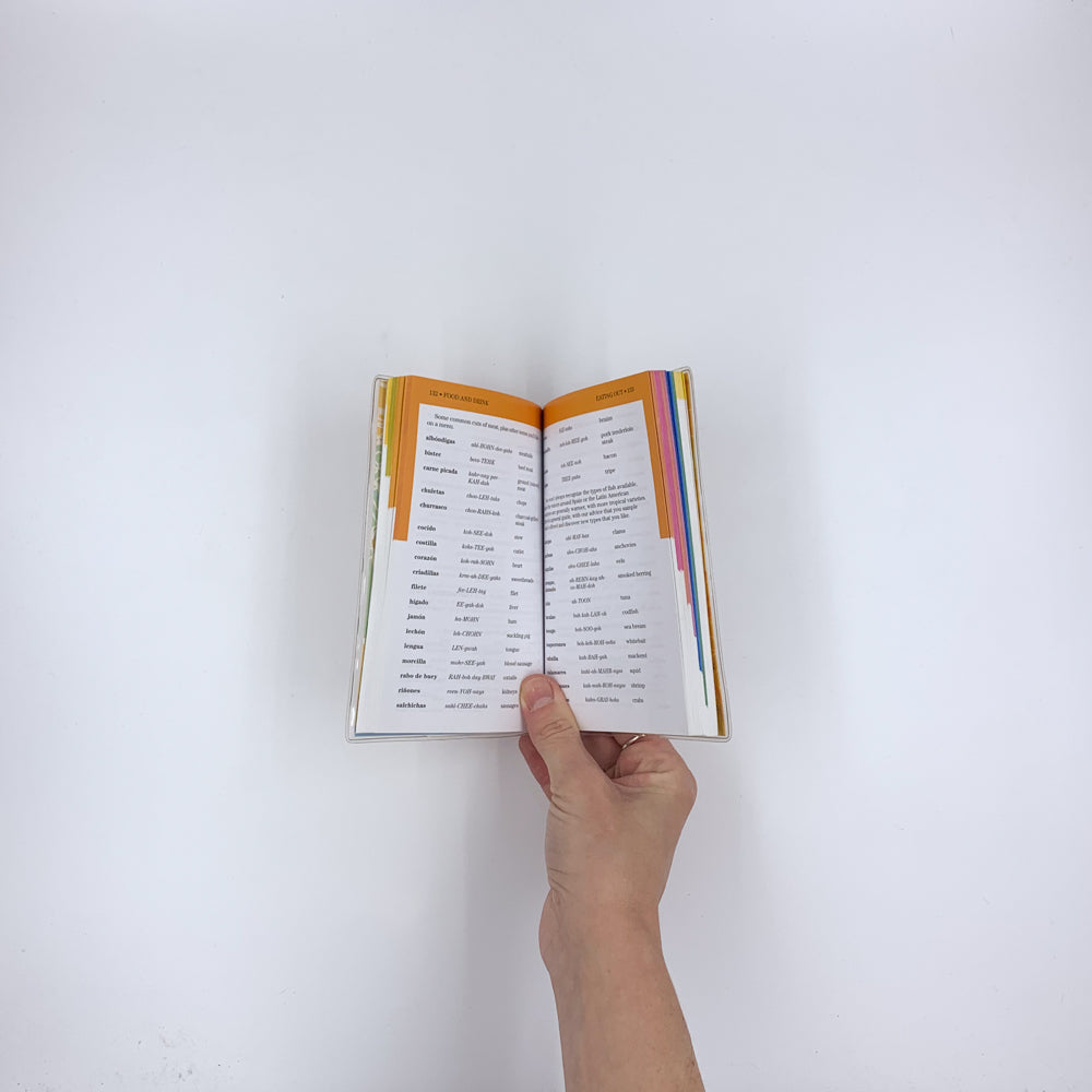 Spanish at a Glance: Phrase Book & Dictionary for Travelers (At a Glance Series) - Heywood Wald