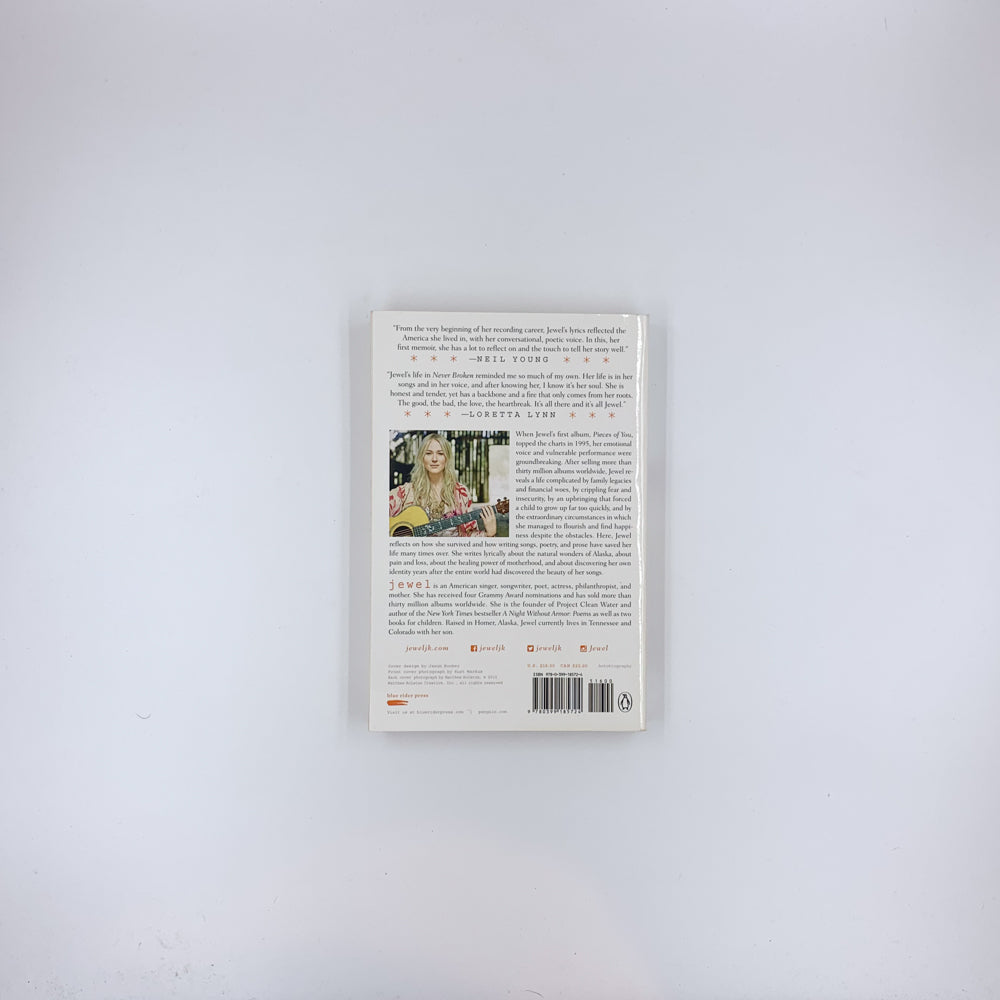 Never Broken: Songs Are Only Half the Story - Jewel