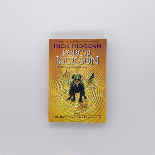 Percy Jackson and the Olympians #4: The Battle of the Labyrinth - Rick Riordan