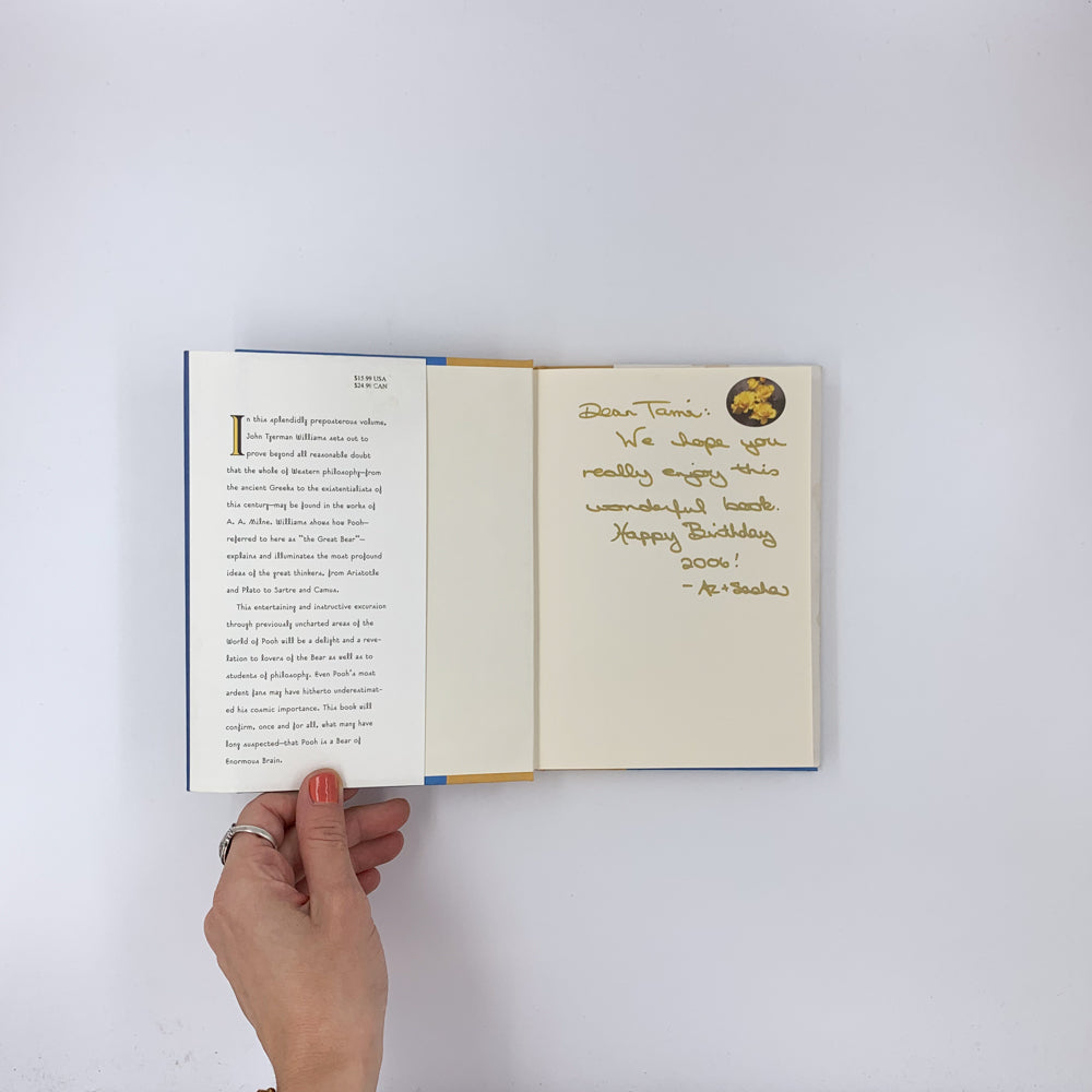 Pooh and the Philosophers: In Which It Is Shown That All of Western Philosophy Is Merely a Preamble to Winnie-the-Pooh - John Tyerman Williams