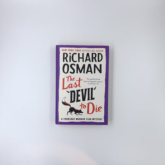 (Thursday Murder Club #4) The Last Devil to Die - Richard Osman