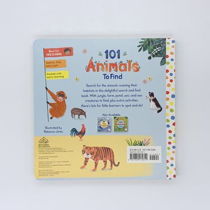 101 Animals to Find (Search and Find) - Jones, Rebecca