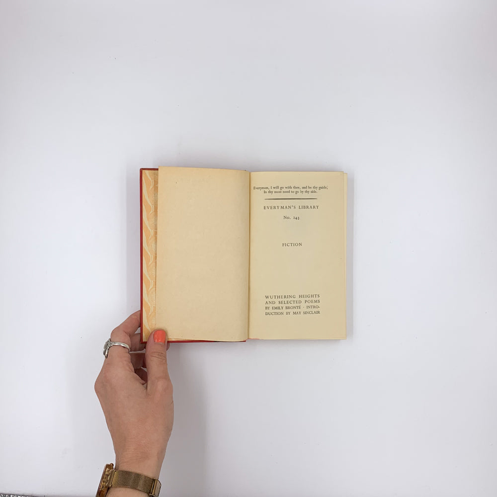 Wuthering Heights - Emily Brontë (Everyman's Library 1951)