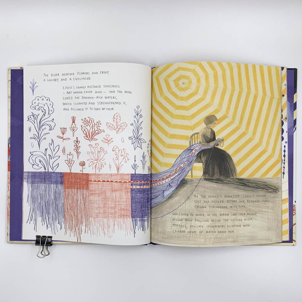 🍁 Berceuse en tissu : La vie tissée de Louise Bourgeois - Amy Novesky &amp; Isabelle Arsenault